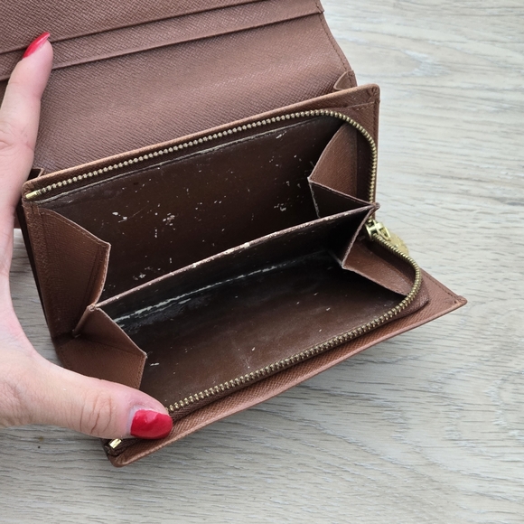 Louis Vuitton Brown Tresor Monogram Wallet - Picture 3 of 7